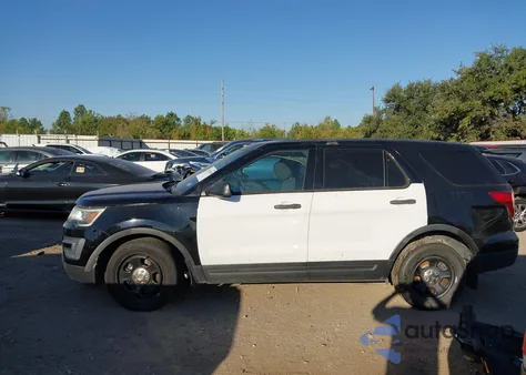 2017 Ford Police Interceptor from USA, damaged, VIN 1FM5K8AR3HGD57991